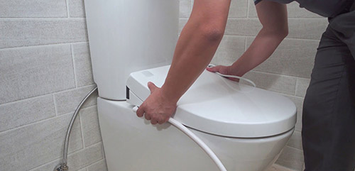 Steps on How to Install a TOTO Toilet - Fifth Step